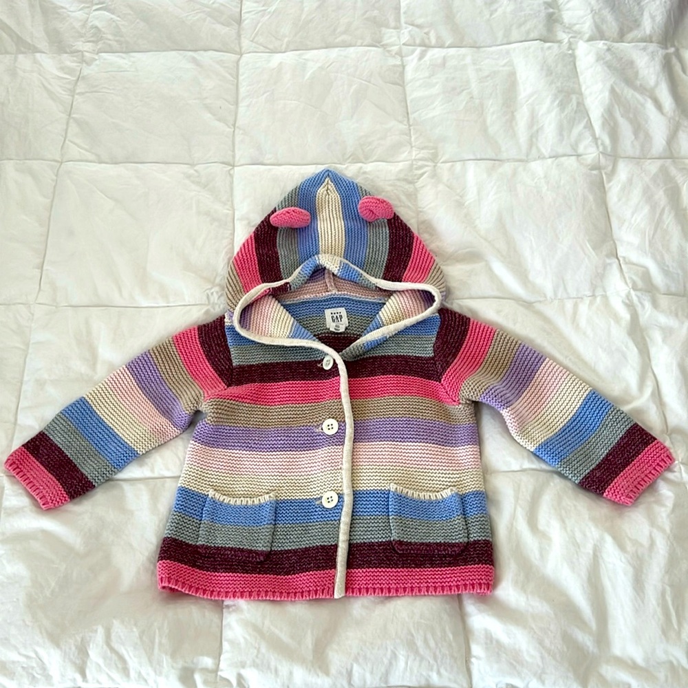 Gap cotton Knit Button Up